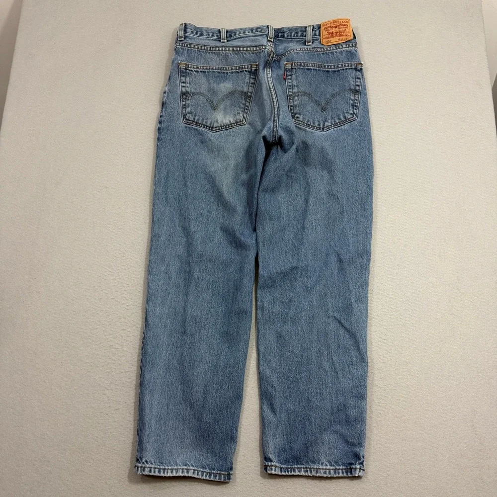 Vintage Levis 550 Jeans Men's 38x32 Blue Relaxed Fit Denim 2008 Western y2k